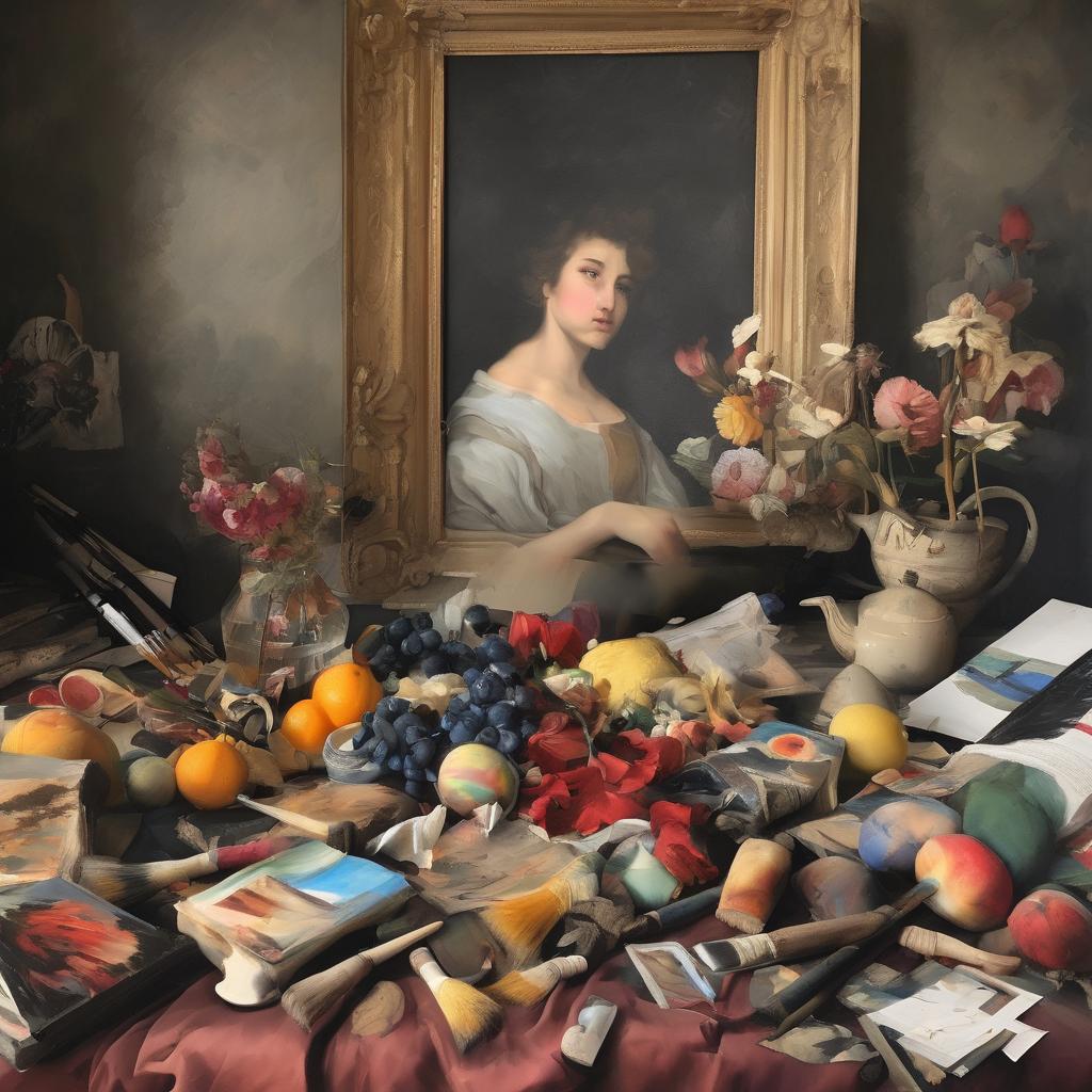 Η τεχνική και το στυλ του ζωγράφου Johann Christian BRAND