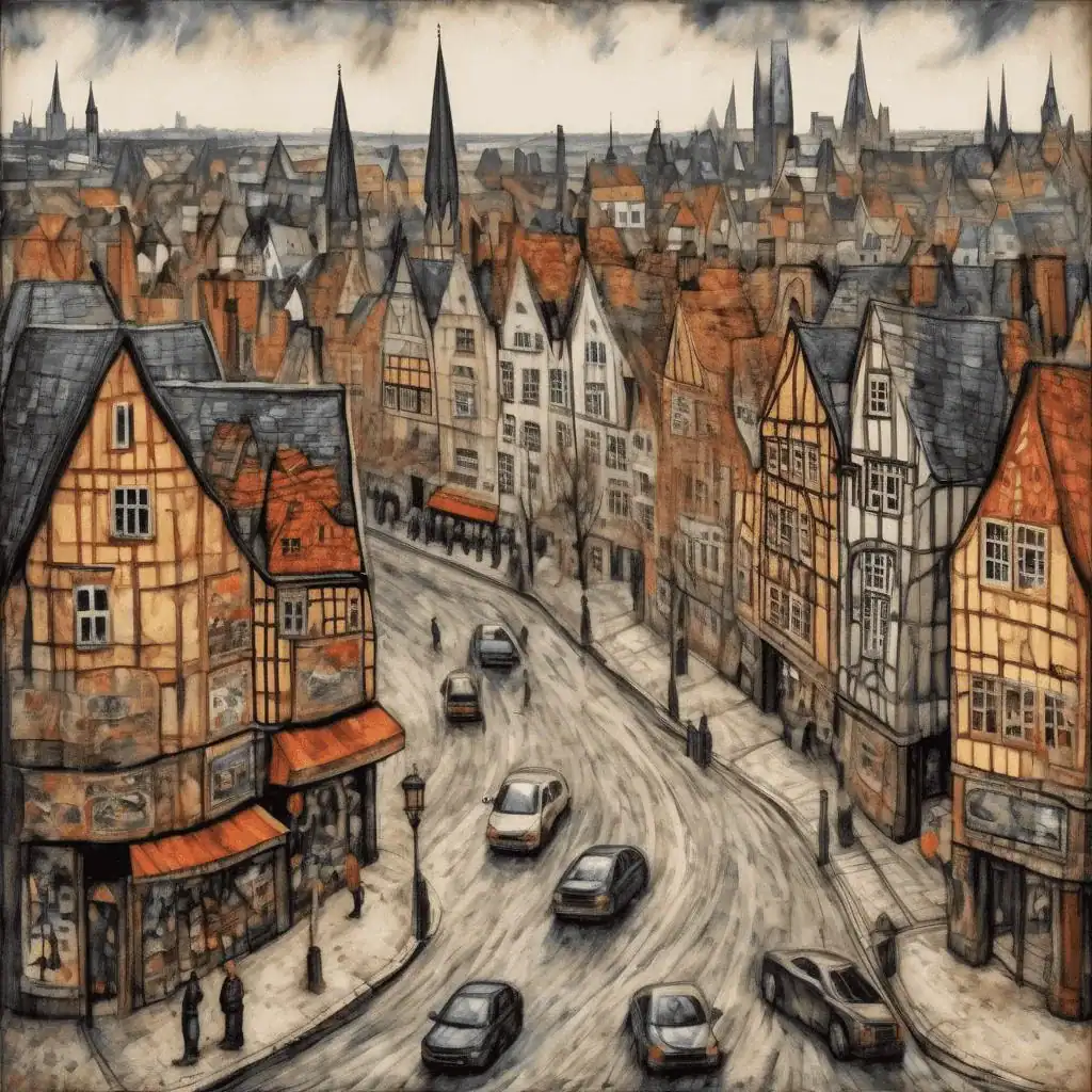 Street in Soest – Christian Rohlfs